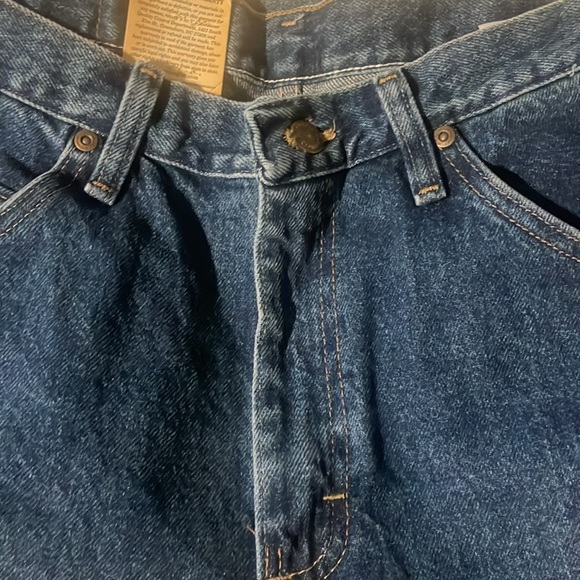 Wrangler mens jeans straight regular seat & thigh 32 x 32 5 start regular new - Picture 3 of 3